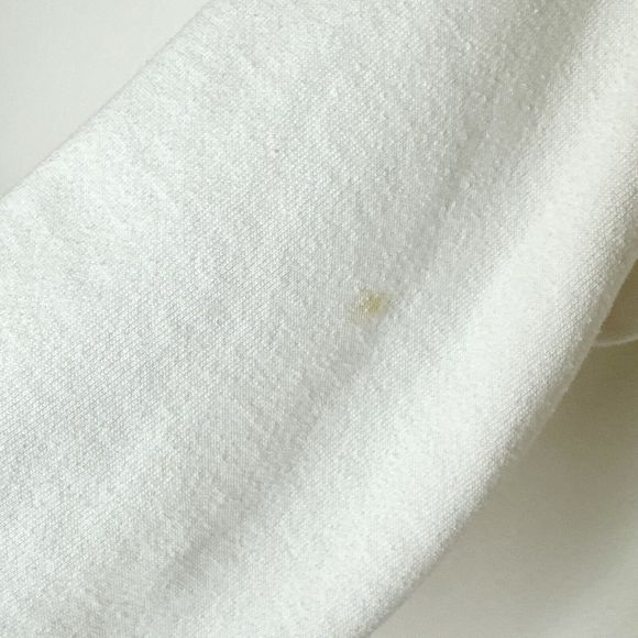 Vintage 90s Hard Rock Cafe MAUI Crewneck Sweatshirt Logo White Womens Large - Picture 7 of 9